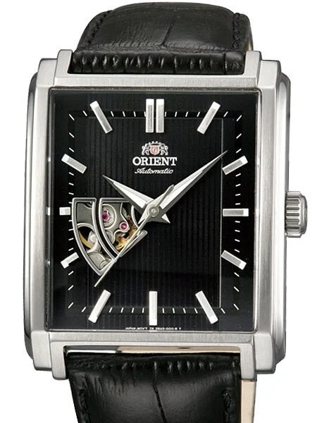 Orient Producer Automatic Dress Watch with Open-Heart, Pinstriped Dial #DBAD004B kol saati