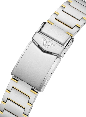 Squale Strap Matic S Bracelet – Two-Tone 19mm CISSBIMA19/SQ kol saati