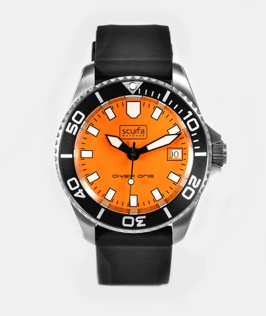 Scurfawatches D1-500-TITANIUM-ORANGE-24 kol saati