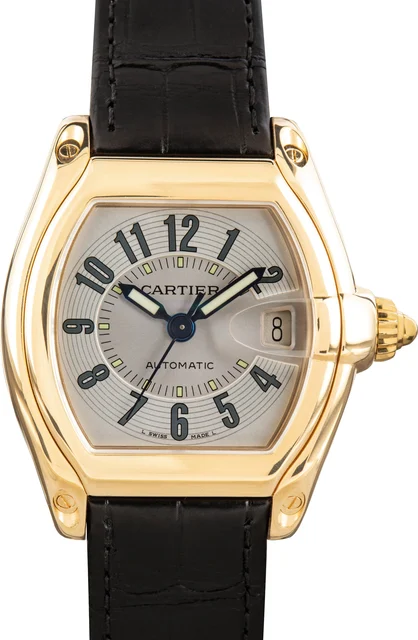 Cartier Roadster W62003V2 Yellow Gold kol saati