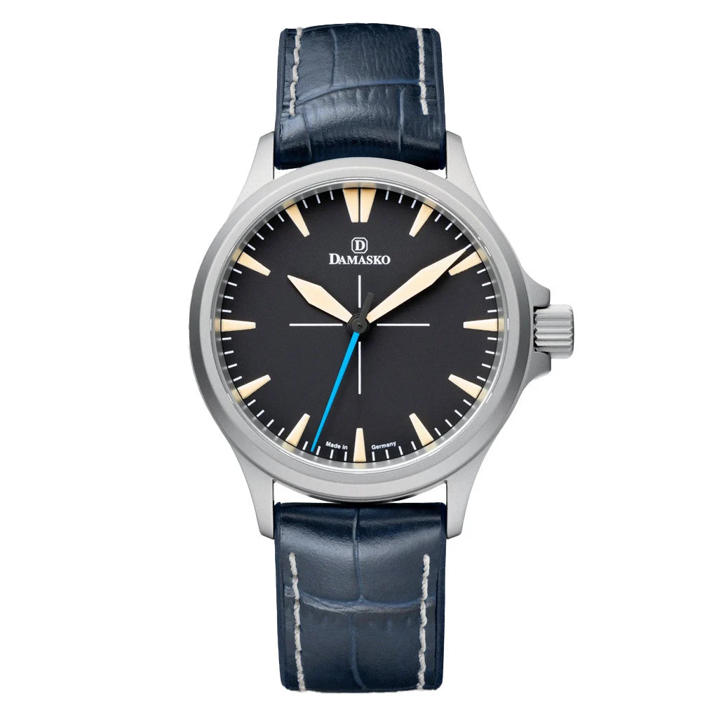 Damasko Vintage Inspired Submarine Steel Automatic Watch #DK20 39 mm kol saati