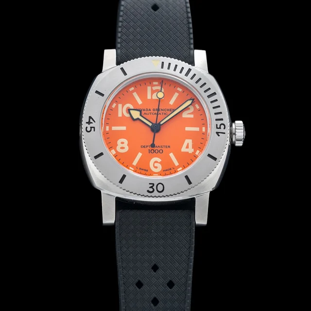 Nivada Grenchen Orange Depthmaster 14127A01 210009N39520 kol saati