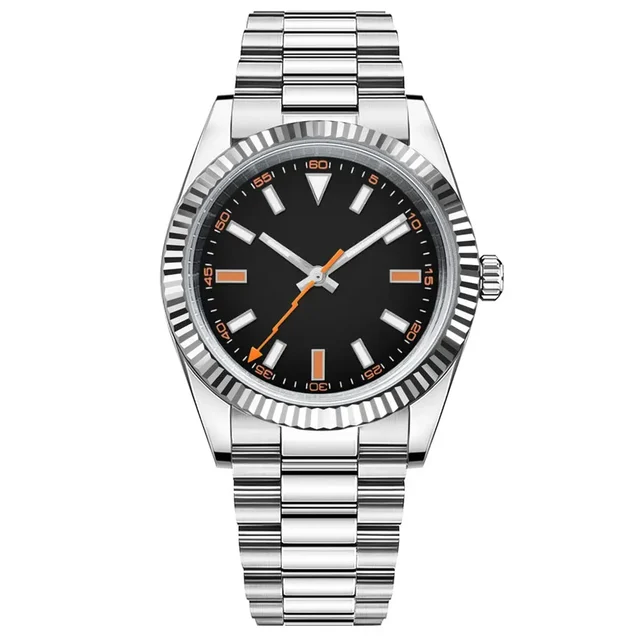 Tandorio Corgeut watches CG2028 36mm/39mm NH35 Sapphire 100M glass back Diver Fluted Bezel