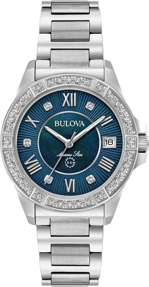 Bulova Marine Star Diamond 96R215 32 mm kol saati
