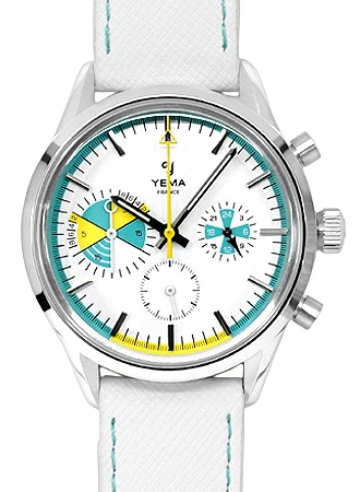 Yema Yachtingraf YMHF1583-BB/YM 39 mm kol saati