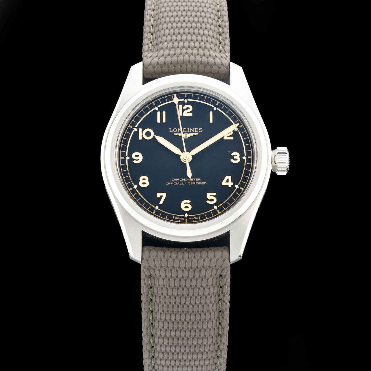 Longines Spirit Pilot 210009N35309 39 mm kol saati