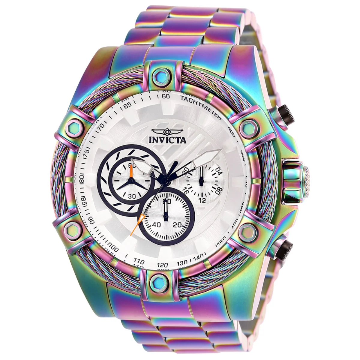 Invicta Bolt Ace Watch - 52mm. Iridescent (25520) 52 mm kol saati
