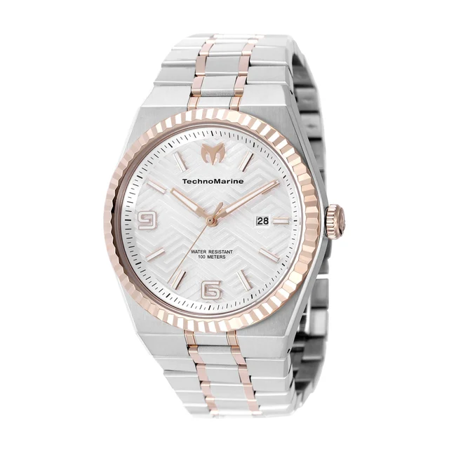 Technomarine TERRA NOVA Watch - 42mm. Rose Gold. Steel (TM-225060) kol saati