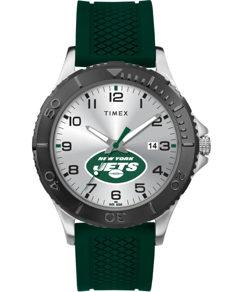 Timex Gamer Green New York Jets TWZFJETMH 42 mm kol saati