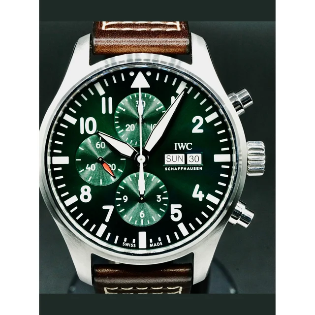 IWC Pilot Chronograph Edition Racing Green 210000038726 kol saati