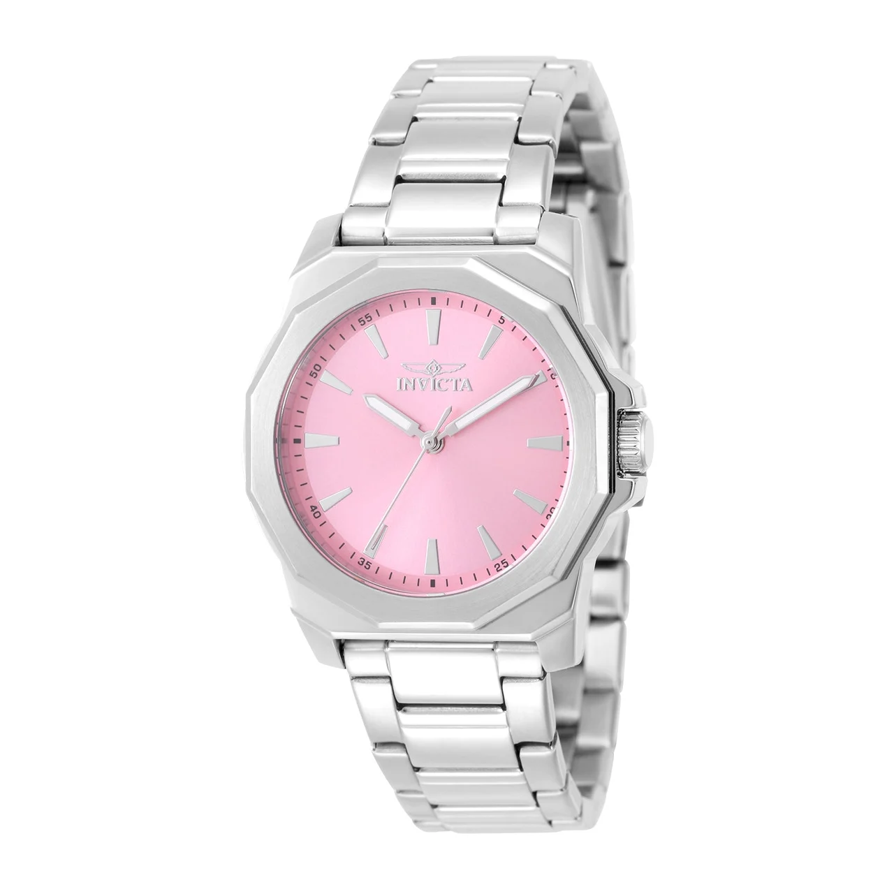 Invicta Speedway Facetio Watch - 34mm. Steel (51001) 34 mm kol saati