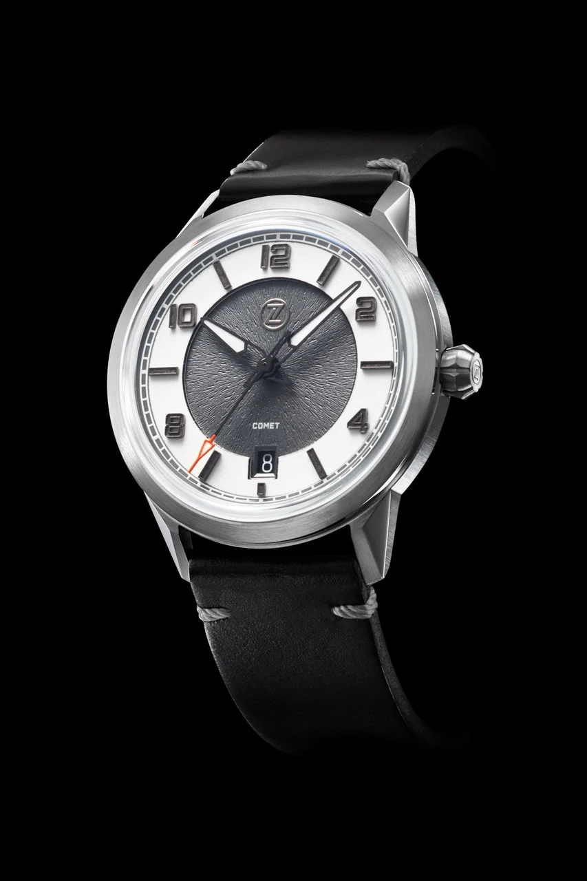 Zelos Comet 39mm 'Tuxedo' 39 mm kol saati