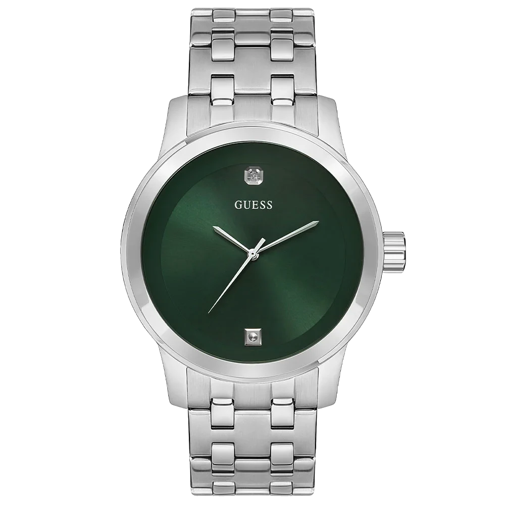 Guess Pırlantalı GUU11576G4M 45 mm kol saati