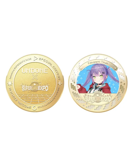 UNDONE hololive SUPER EXPO 2025 Arcade Coins COL-HOL-GAO-CON-IND kol saati