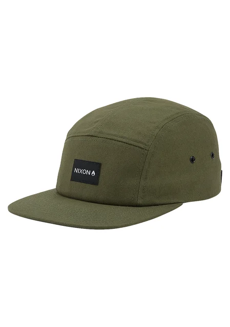 Nixon US Mikey 5 Panel Hat - Olive C2997-333-00 kol saati