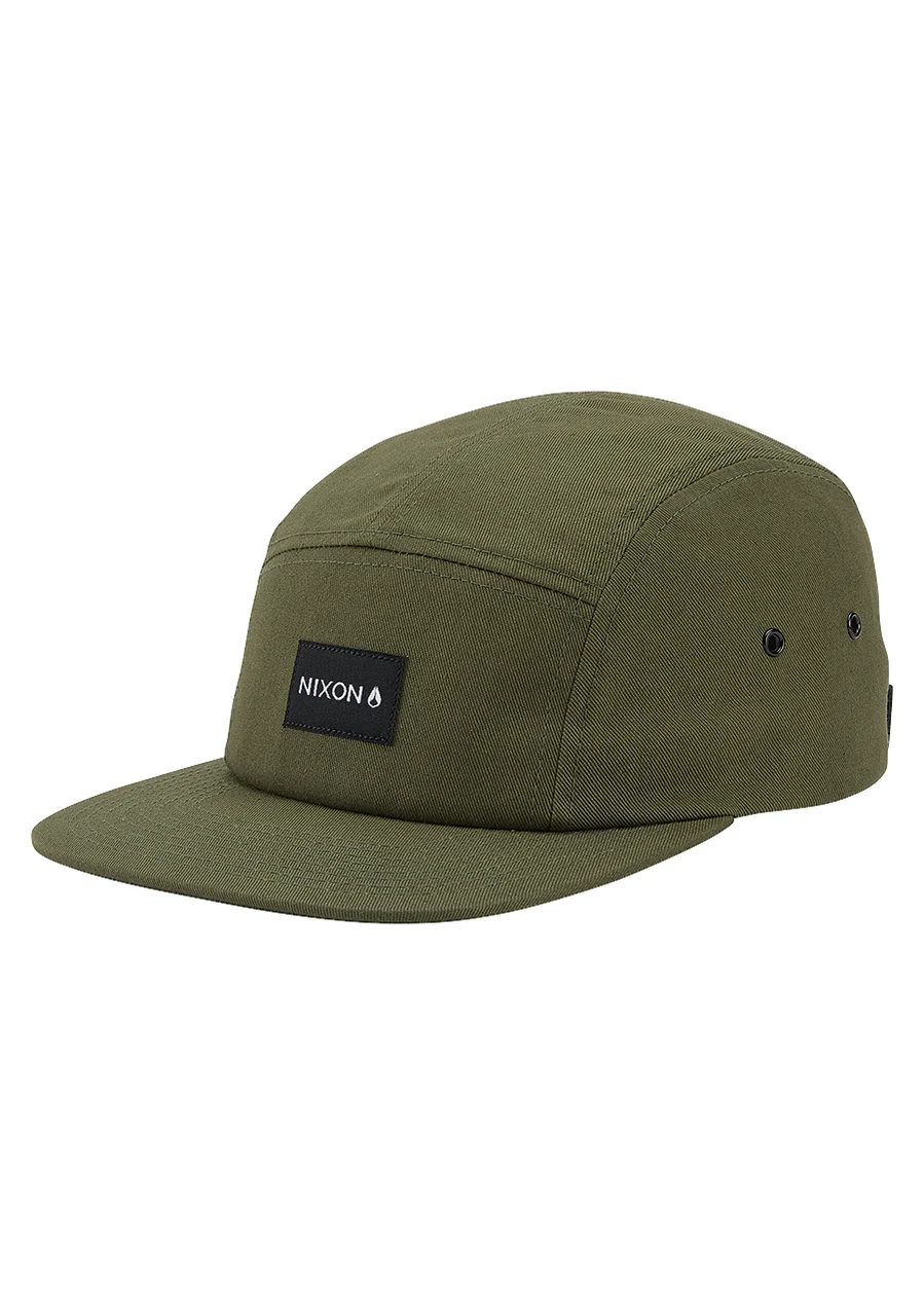 Nixon US Mikey 5 Panel Hat - Olive C2997-333-00 kol saati