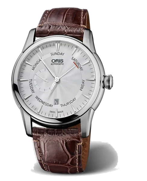 Oris Artelier Small Second, Pointer Day 01 745 7666 4051-07 1 23 73FC 44 mm kol saati