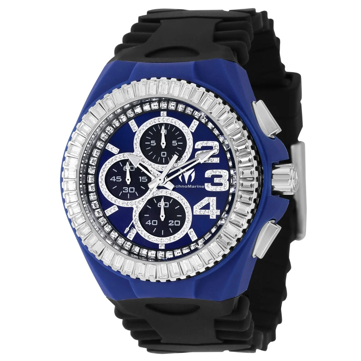Technomarine Cruise JellyFish Watch - 45mm, Black (TM-121182) 45 mm kol saati