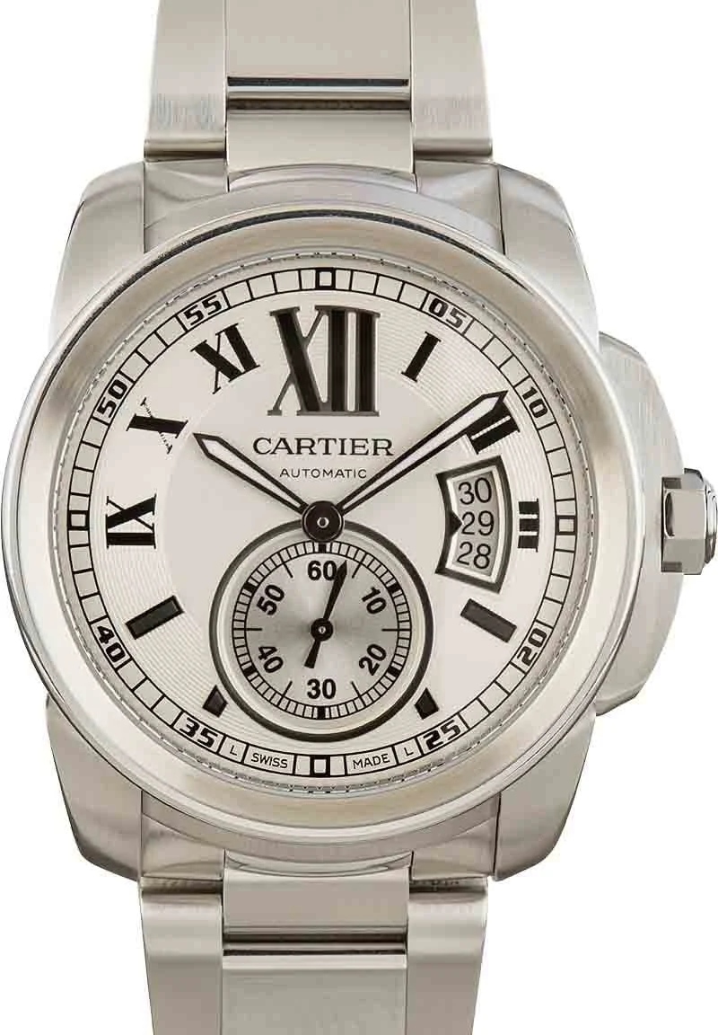 Cartier Caliber De Roman W7100015 42 mm kol saati