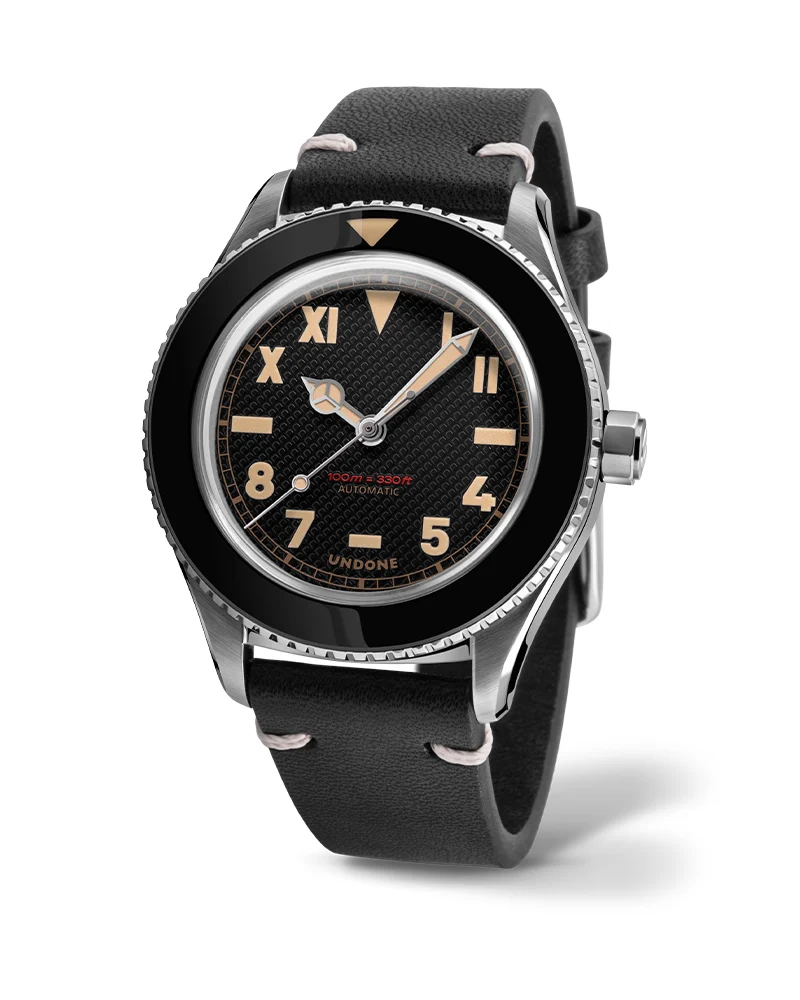 UNDONE Basecamp Cali Black Automatic basecamp-cali-black-1 40 mm kol saati