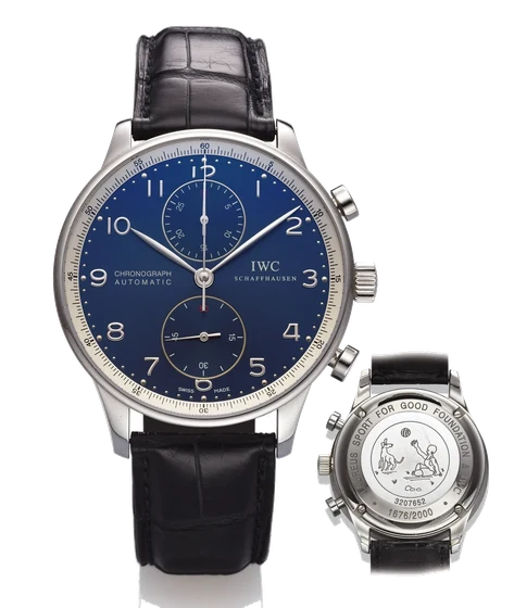 Iwc Portuguese IWC PORTUGUESE REF. 3714 CHRONOGRAPH LAUREUS kol saati
