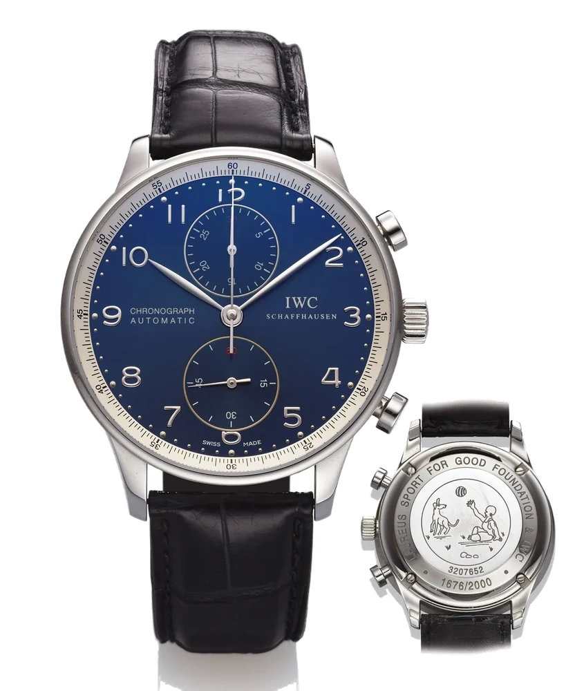 Iwc Portuguese IWC PORTUGUESE REF. 3714 CHRONOGRAPH LAUREUS kol saati