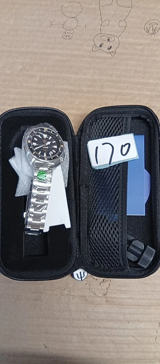 Watchdives Turtle Diver Watch 二手代发-Shelley-,2604 46.8 mm kol saati