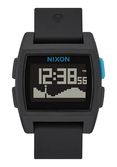 Nixon US Base Tide - Black / Blue A1104-018-00 kol saati