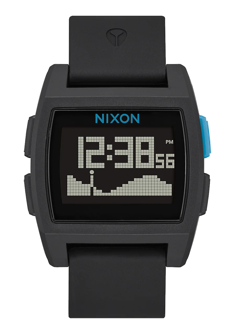 Nixon US Base Tide - Black / Blue A1104-018-00 kol saati