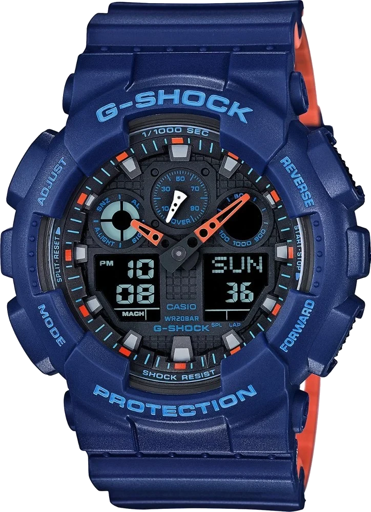 Casio G-shock Iconic GA-100L-2ADR 51.2 mm kol saati