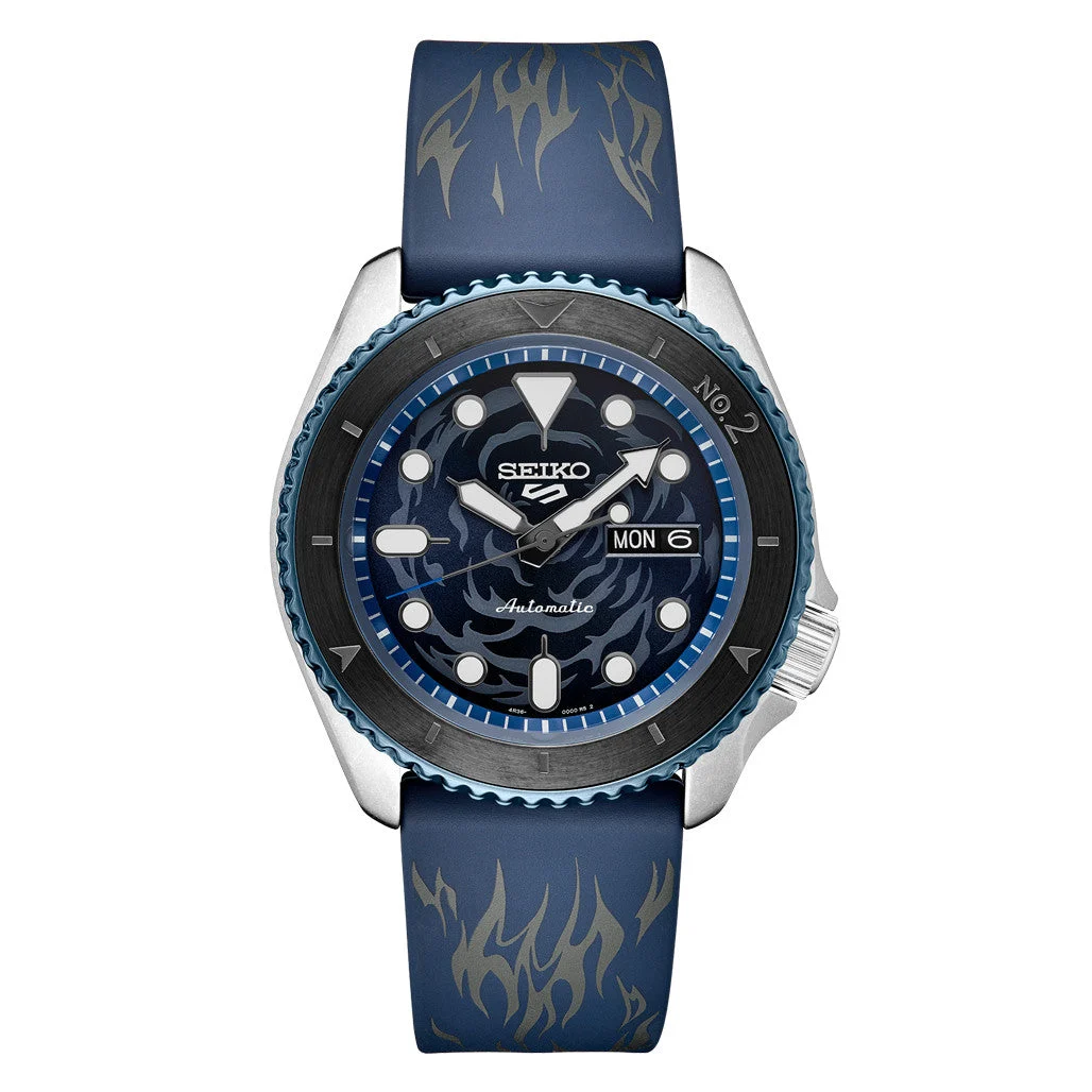 Seiko Sports One Piece Sabo Limited Edition Watch #SRPH71 kol saati