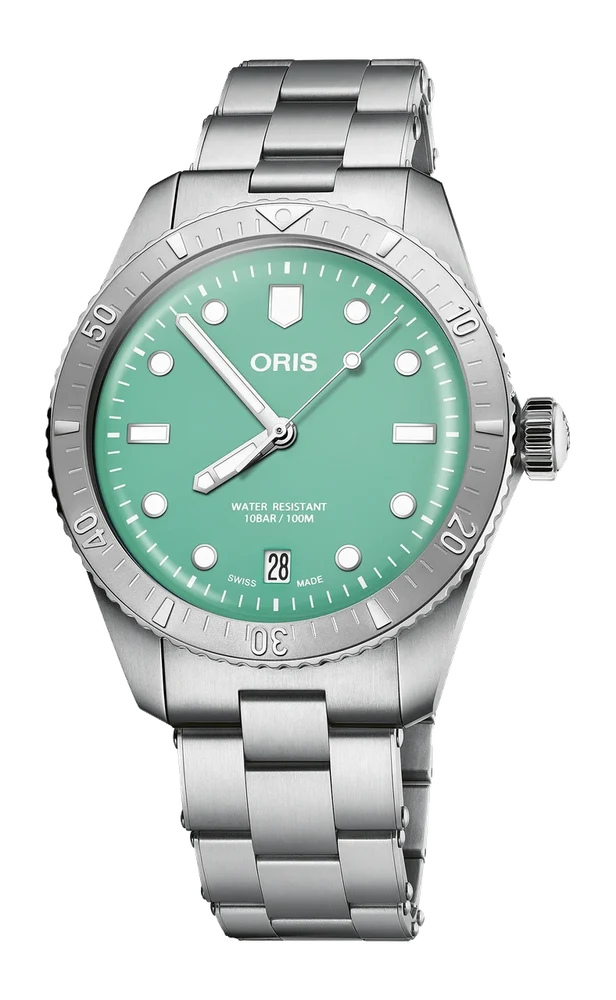 Oris Divers Sixty-Five Cotton Candy 01 733 7771 4057-07 8 19 18 38 mm kol saati