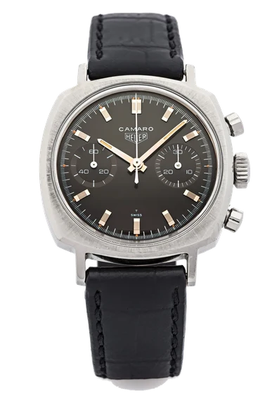 Heuer HEUER REF. 7743 CAMARO GREY DIAL STEEL kol saati