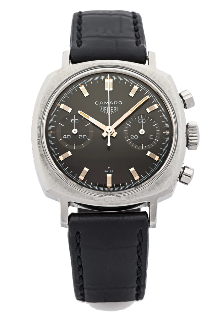 Heuer HEUER REF. 7743 CAMARO GREY DIAL STEEL kol saati