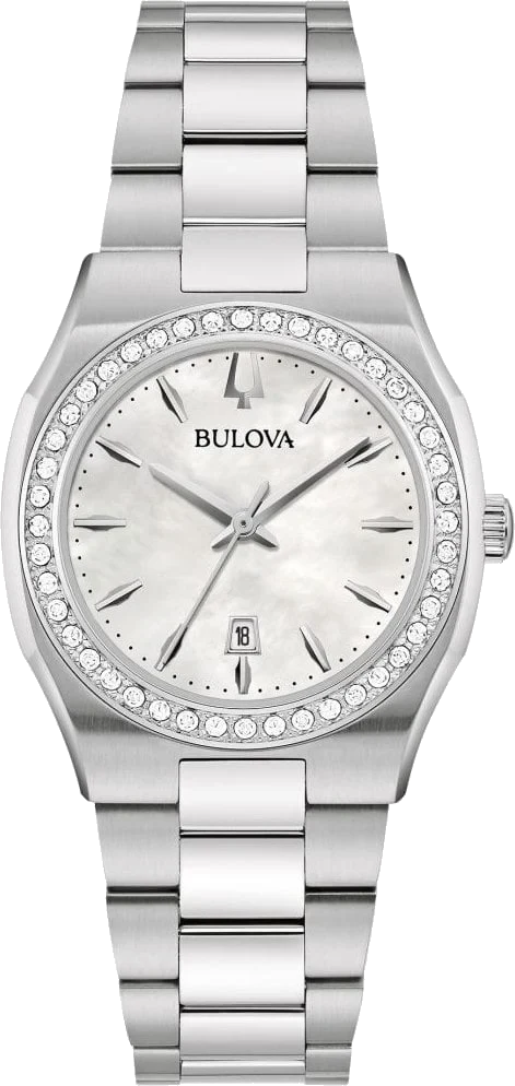 Bulova Surveyor Lady Diamonds 96R245 31 mm kol saati