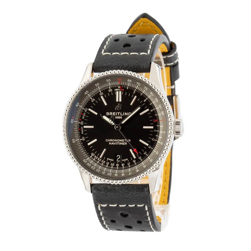 Breitling Navitimer Black Dial A17325 38 mm kol saati