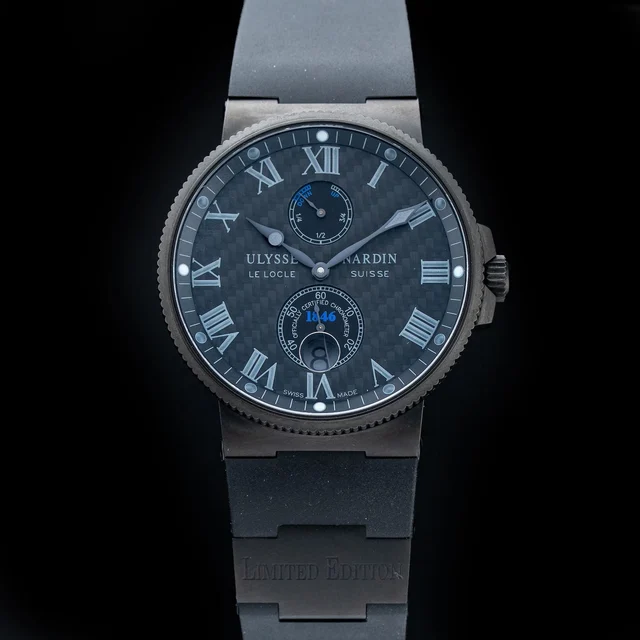 Ulysse Nardin Maxi Marine Chronometer 210009N31022 kol saati