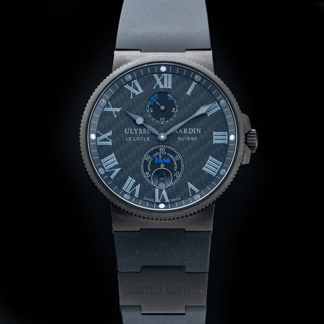 Ulysse Nardin Maxi Marine Chronometer 210009N31022 kol saati