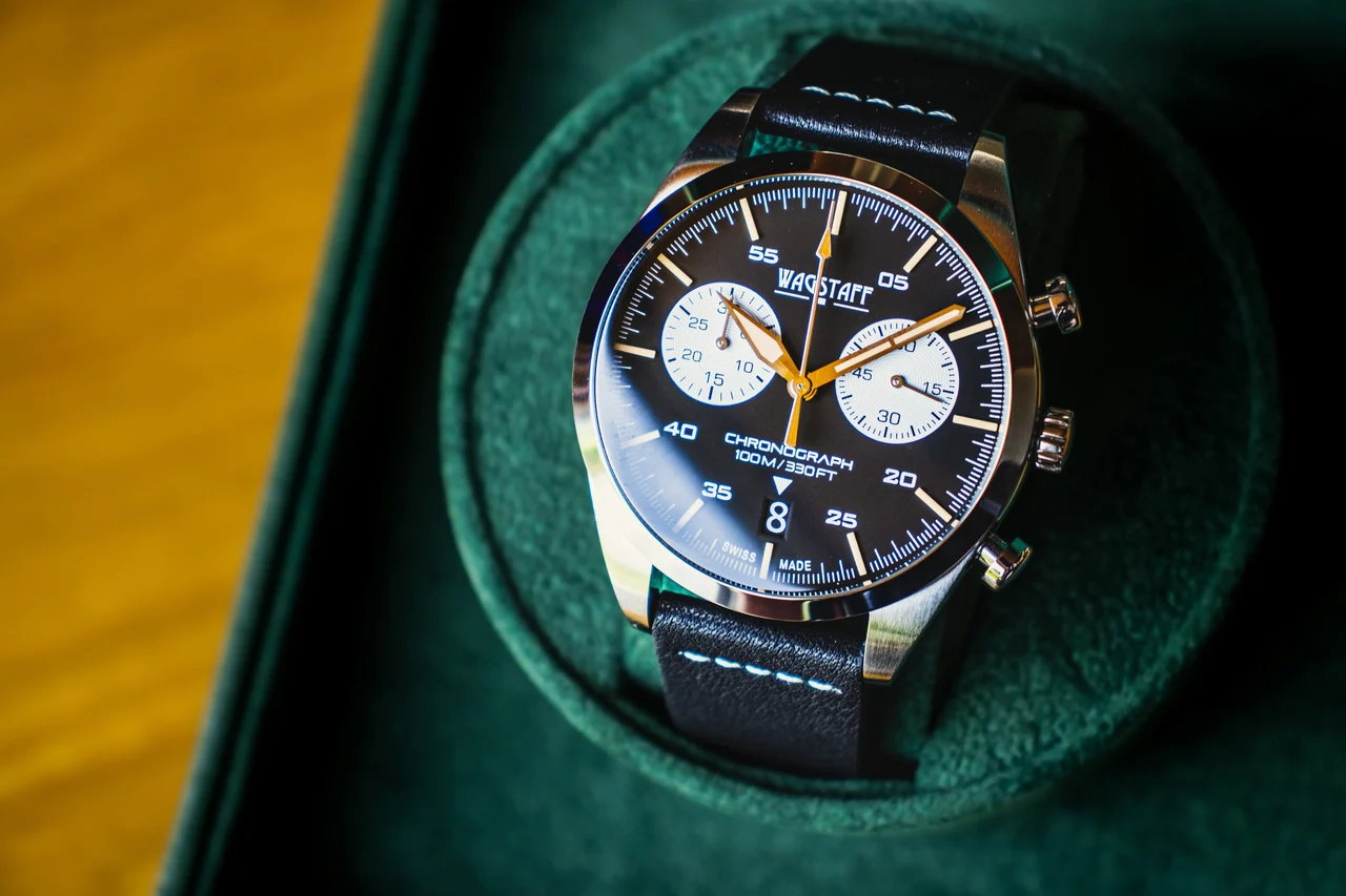 Wagstaff Watches "The Cambridgeshire" DW6 - "The Cambridgeshire" 43 mm kol saati