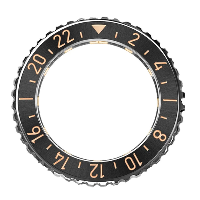 Formex Stainless Steel Bezel with Black Ceramic Insert for REEF GMT #BEZ-2200-225 kol saat