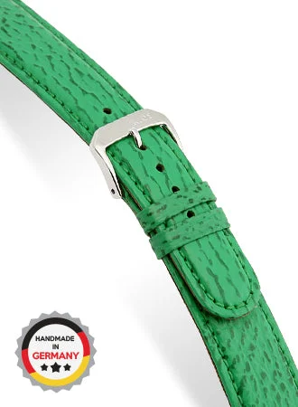 RIOS Grained Leather Ocean - Apple Green - Shark Grained 6018/RI kol saati