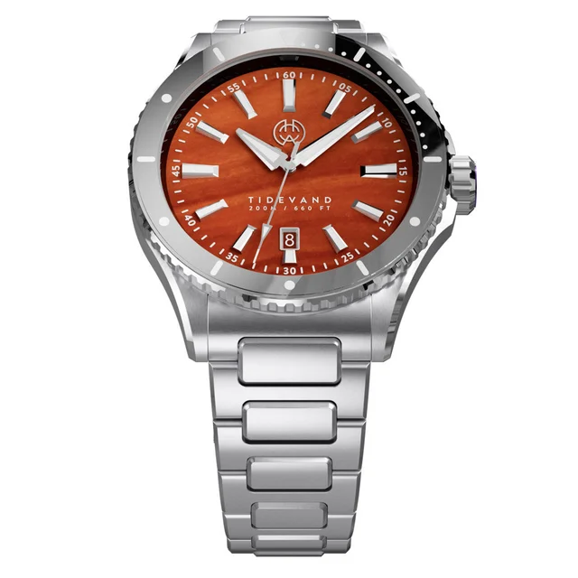 Henry Archer Tidevand Element Automatic Watch with Ignis Dial #HAC-TDE-IGN-CGR kol saati