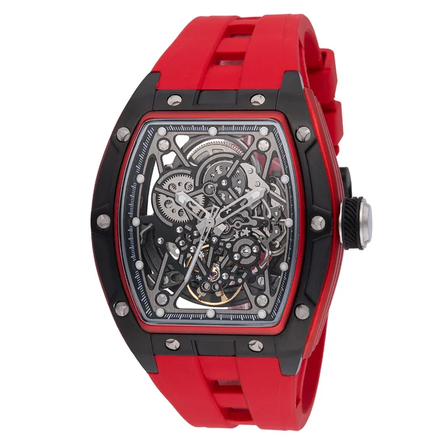 Invicta Rally Automatic Watch - 44mm, Red (ZG-49017) kol saati