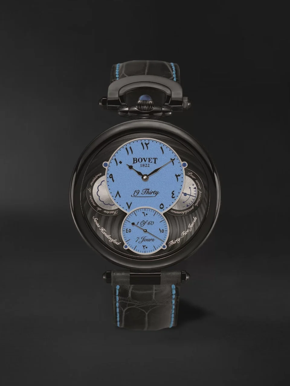 Bovet Fleurier Collection 19Thirty Great Guilloché NTS0042 42 mm kol saati