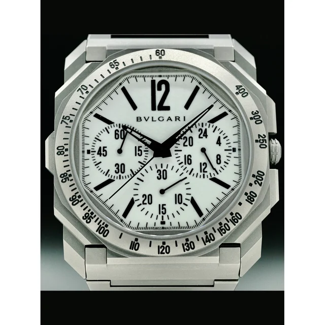 Bulgari Octo Finissimo Chronograph GMT Limited "RAKE White Light" 210000036899 kol saati