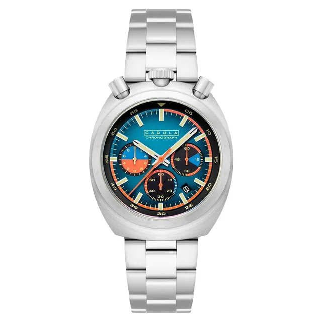 Cadola Testa Di Toro Chronograph in Cobalt Gauge #CD-1058-33 kol saati