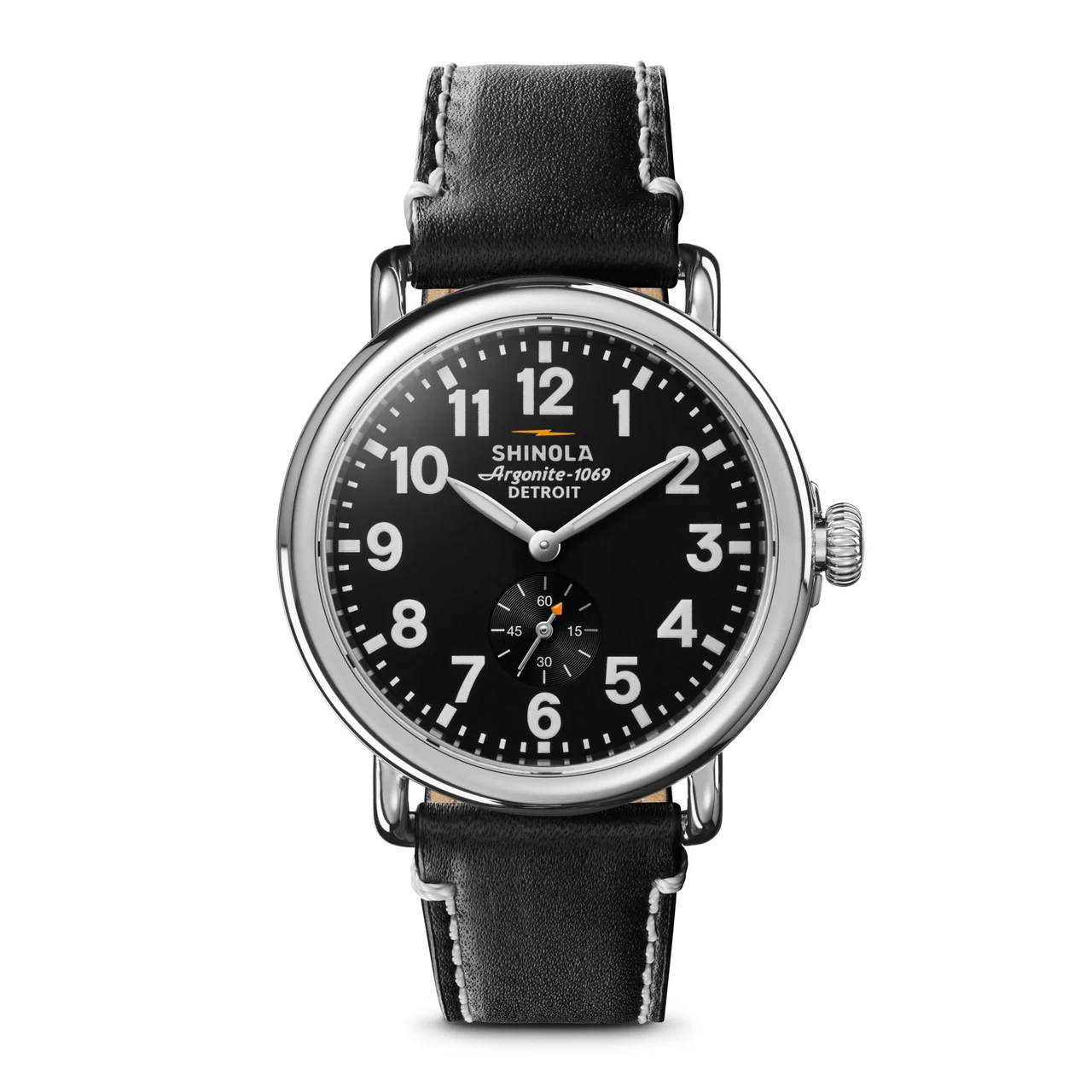 Shinola The Runwell S0110000020-1-Blk-41-USA 41 mm kol saati