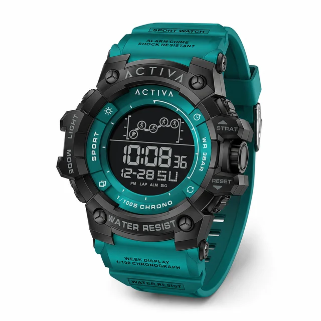 Activa Summit X Invicta Digital Watch - 50mm. Green (ACW8082-010) kol saati