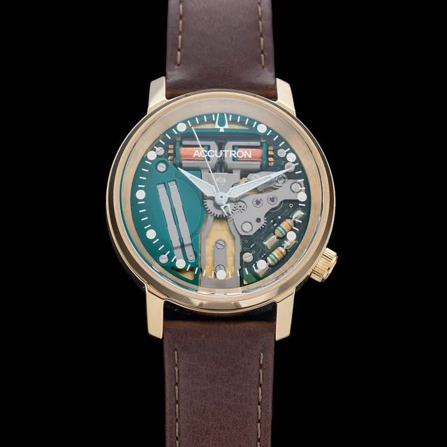 Accutron Spaceview 314 Tuning Fork Revival NAP210009N32776 kol saati