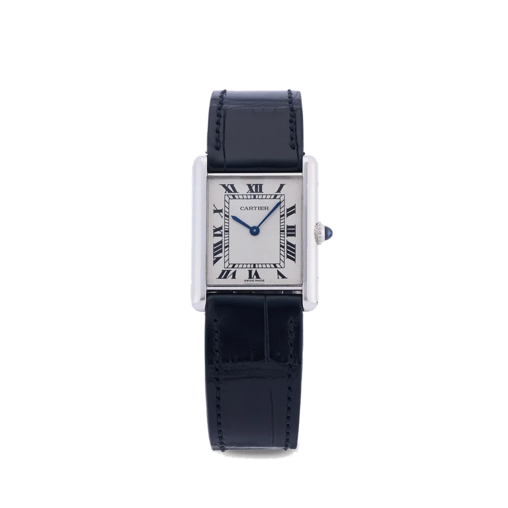 Cartier CARTIER, REF. 1601 1, TANK PRE CPCP, PLATINUM kol saati